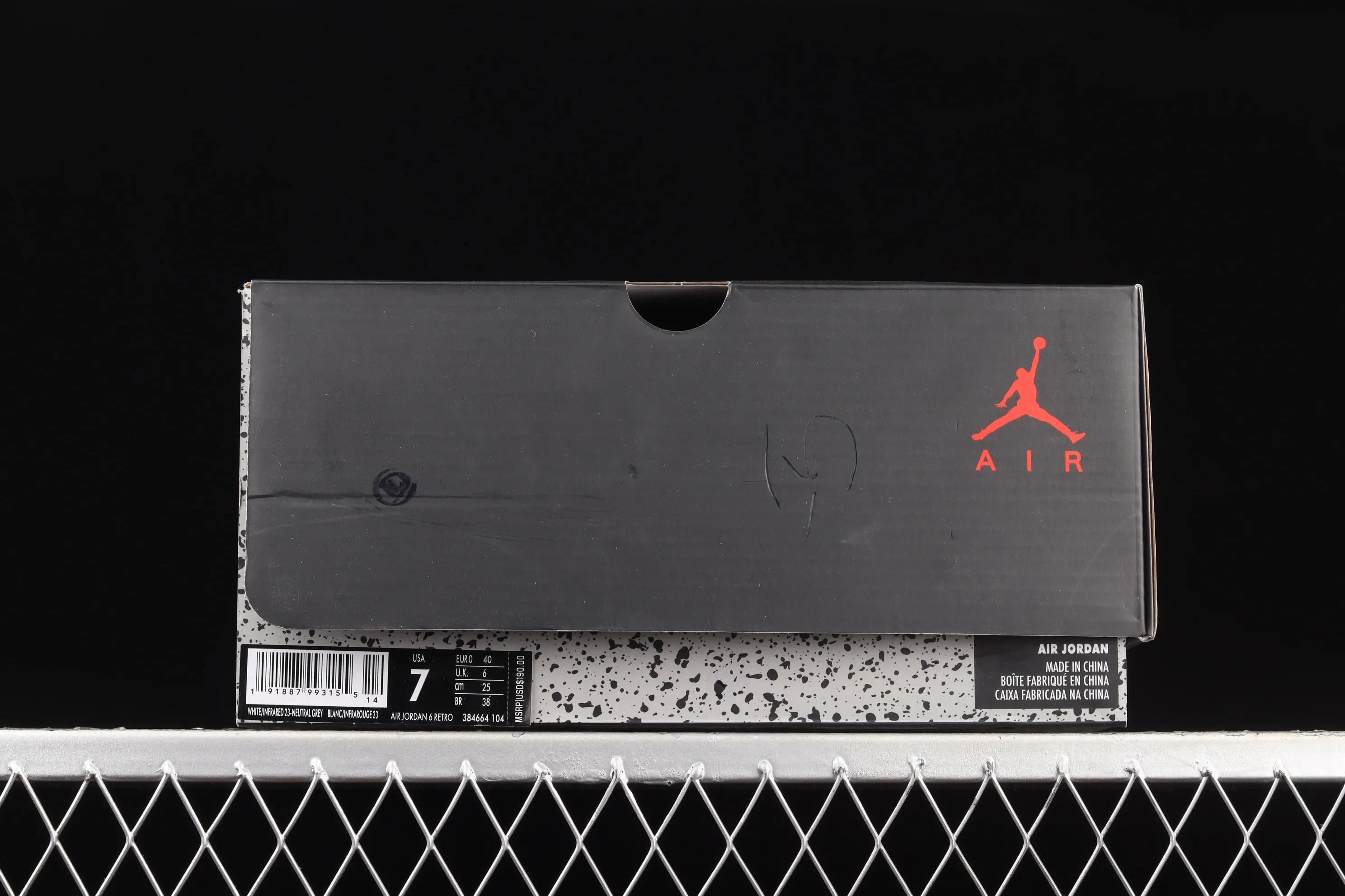 All categories Air Jordan Jordan series basketball shoes Air Jordan 6 G version Air Jordan 6 Retro "Tinker" AJ6 Joe 6 Manuscript Infrared 384664-104